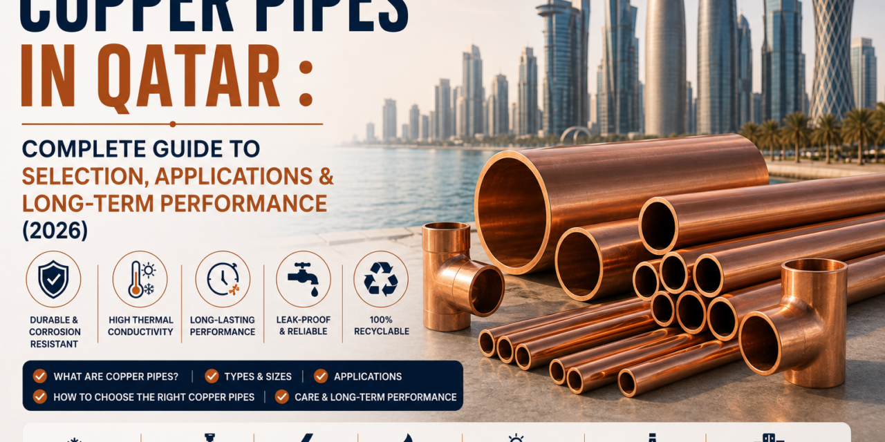 Copper Pipes In Qatar: Complete Guide to Selection, Applications & Long-Term Performance (2026)