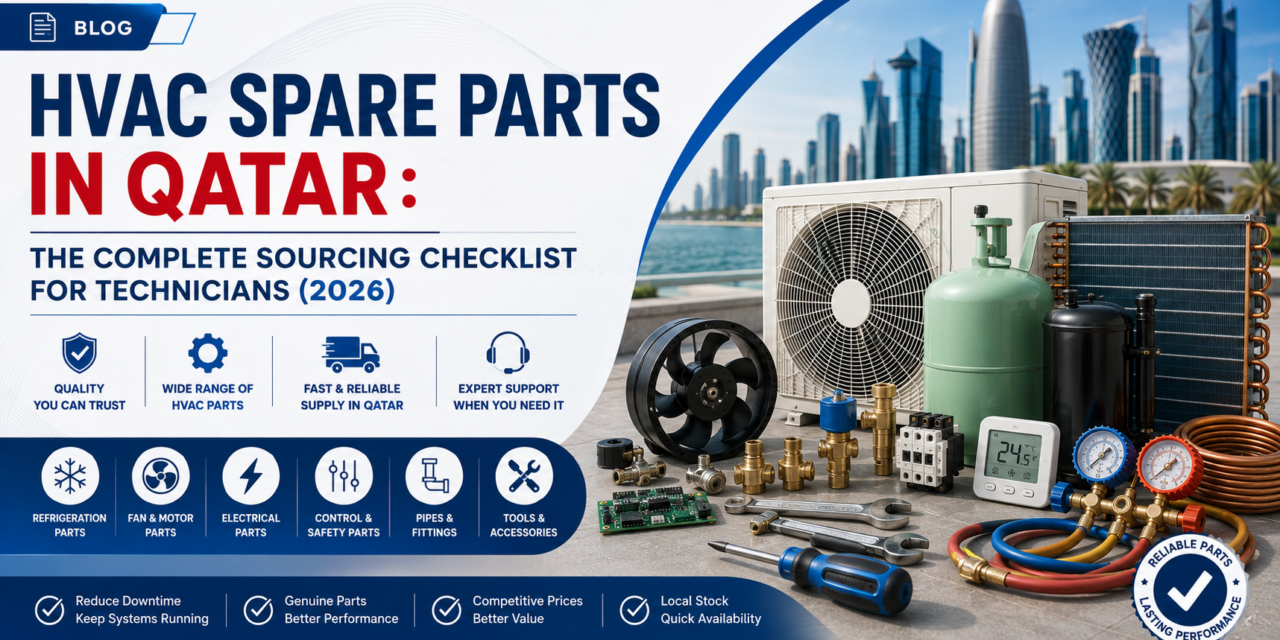 HVAC Spare Parts in Qatar : The Complete Sourcing Checklist for Technicians (2026)